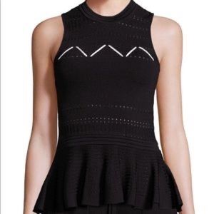 Jonathan simkhai navy blue knit top